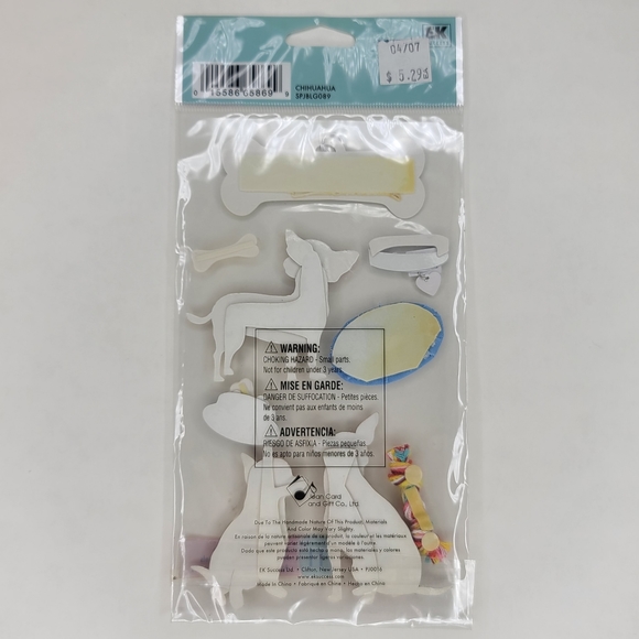 Jolee's Boutique Dimensional Stickers Chihuahua Stickers 11 pcs EK Success - Picture 2 of 14